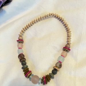 Twine and twig necklace